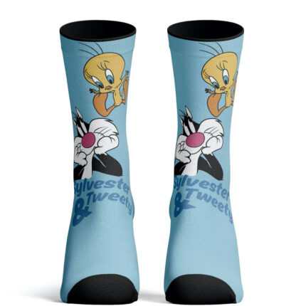 Calcetines de Looney Tunes Silvestre y Piolin