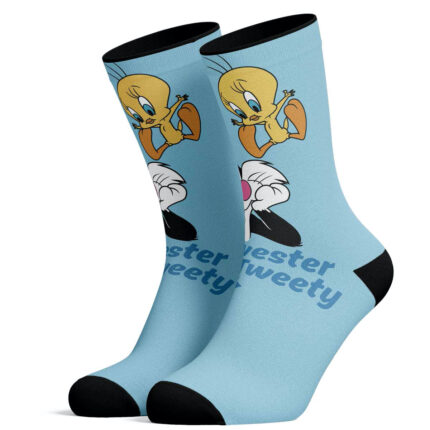 Calcetines de Looney Tunes Silvestre y Piolin