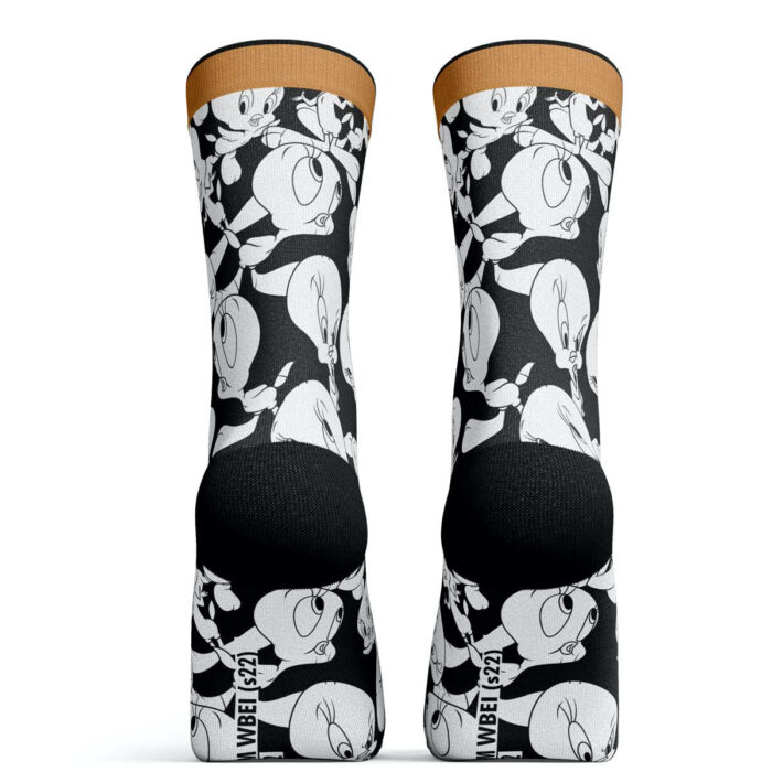 Calcetines de Looney Tunes Piolin B and W