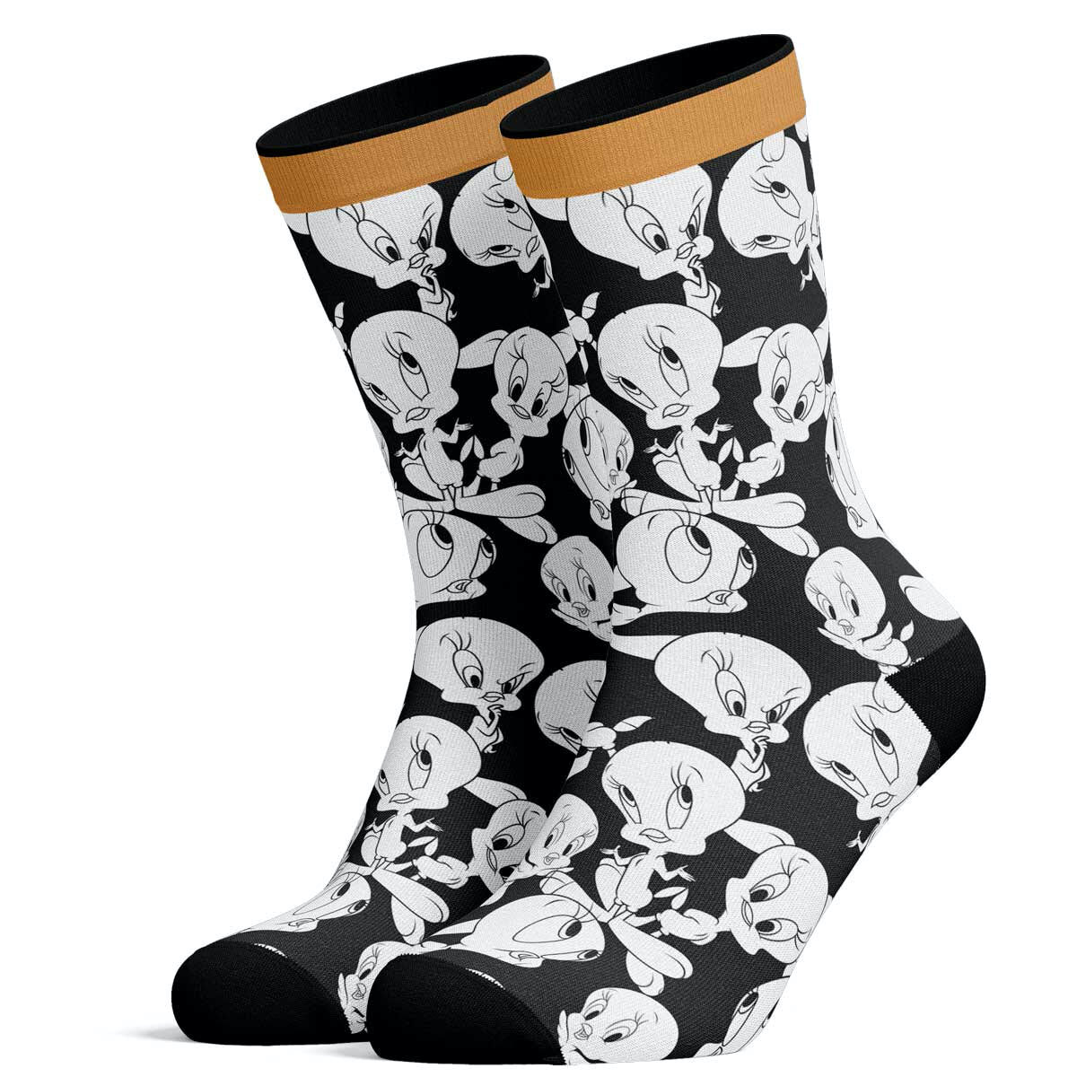 Calcetines de Looney Tunes Piolin B and W