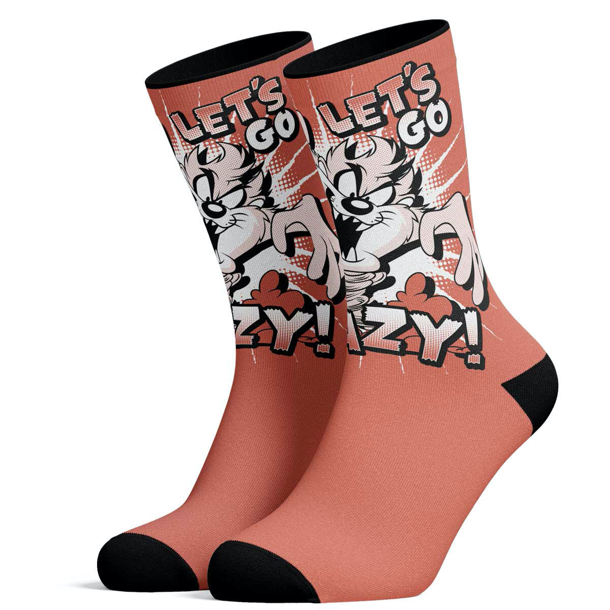 Calcetines de Looney Tunes Crazy Taz