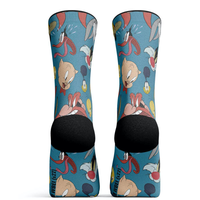 Calcetines de Looney Tunes Multi Faces Blue