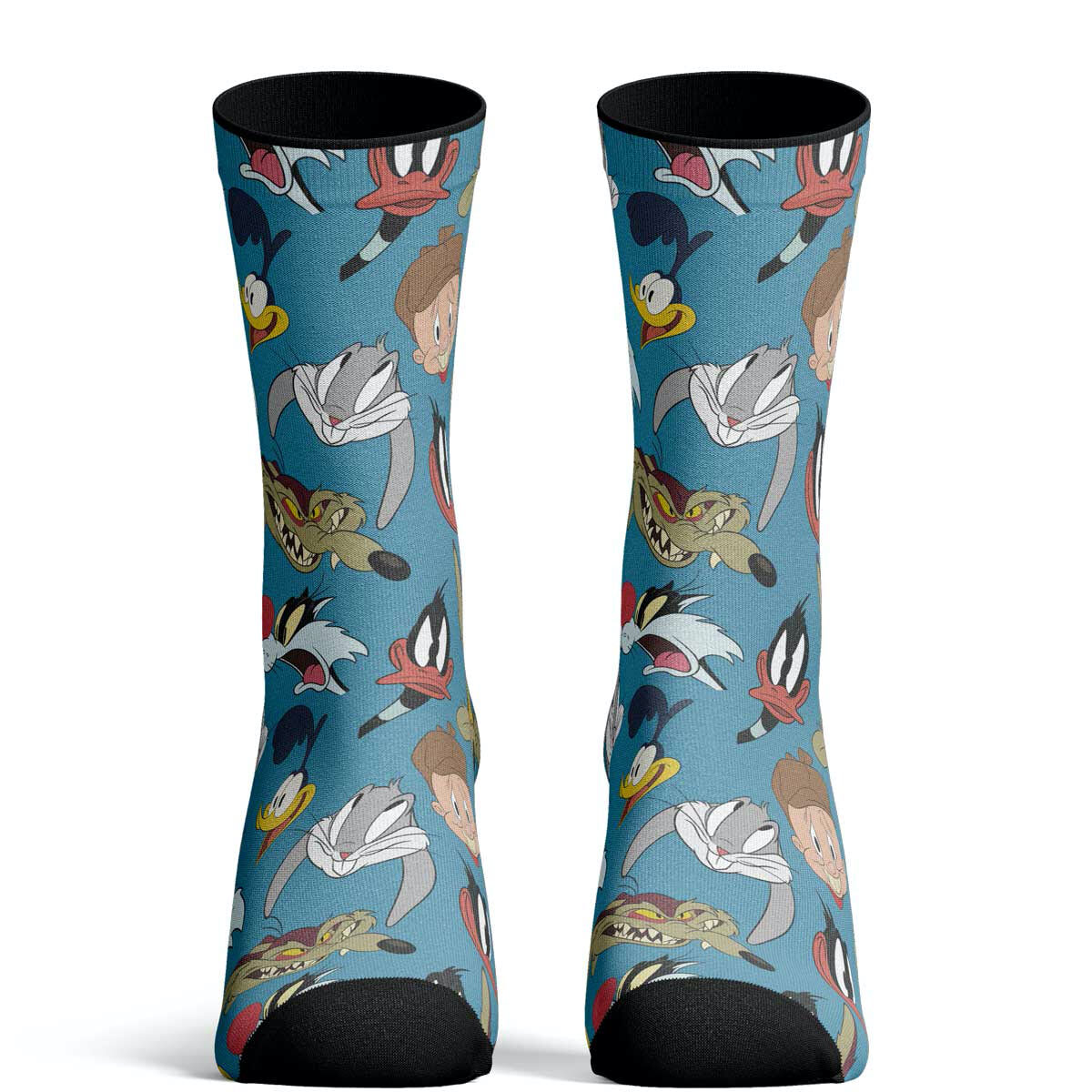 Calcetines de Looney Tunes Multi Faces Blue