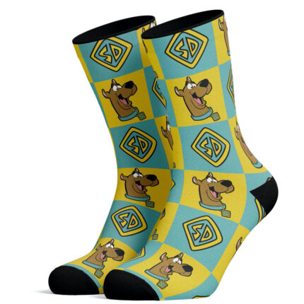 Calcetines de Scooby Doo Blue Yellow Patt