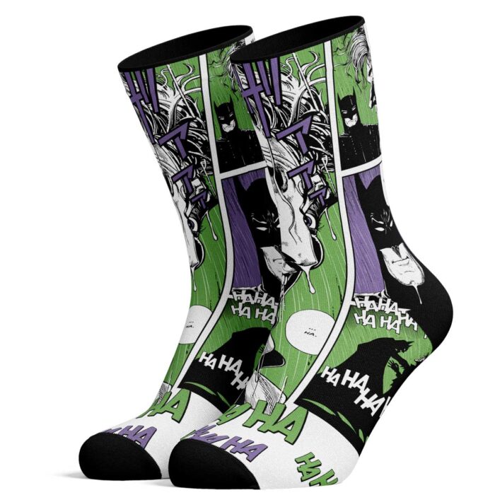 Calcetines de Batman Joker Comic