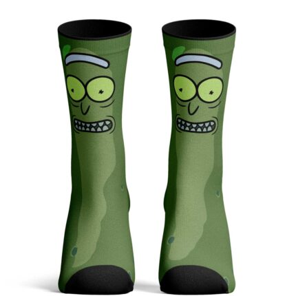 Calcetines de Pickle Rick