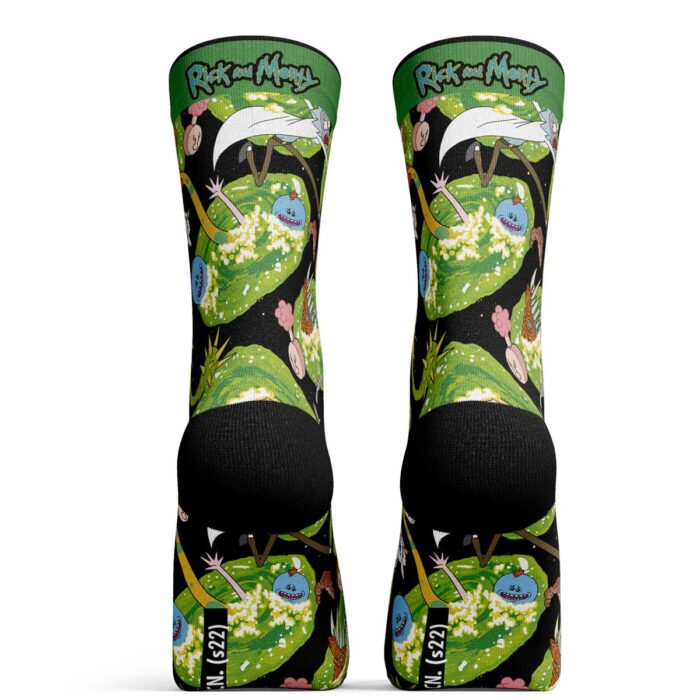 Calcetines de Rick and Morty Portals