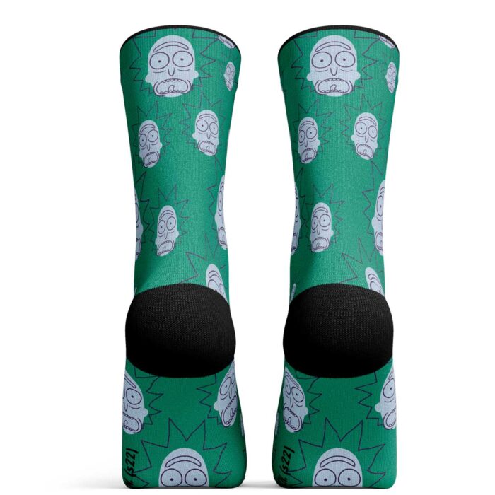 Calcetines de Rick Face Pattern