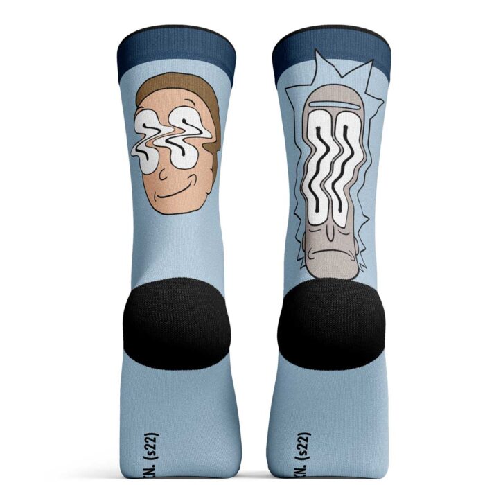 Calcetines de Rick and Morty Wave Faces