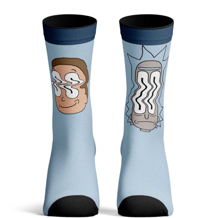 Calcetines de Rick and Morty Wave Faces