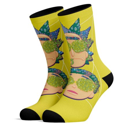 Calcetines de Rick and Morty Psicodelic